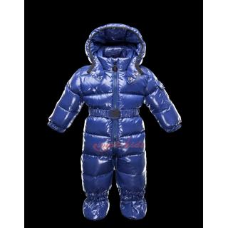 Habit De Neige Moncler Bleu Pour Enfant